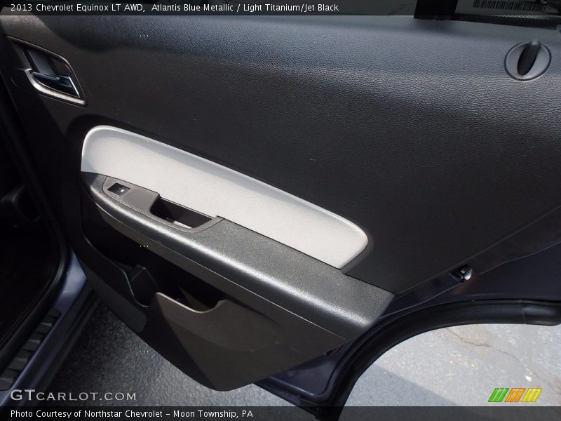Atlantis Blue Metallic / Light Titanium/Jet Black 2013 Chevrolet Equinox LT AWD