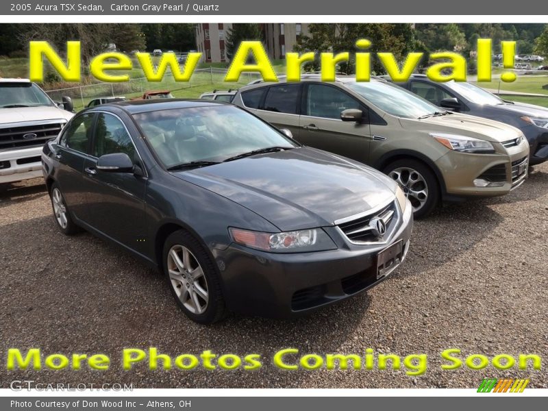 Carbon Gray Pearl / Quartz 2005 Acura TSX Sedan