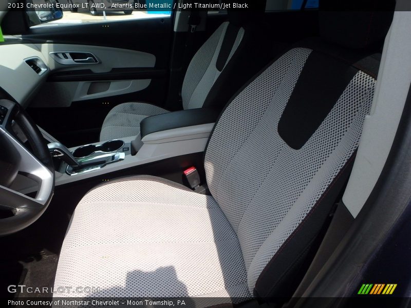 Atlantis Blue Metallic / Light Titanium/Jet Black 2013 Chevrolet Equinox LT AWD