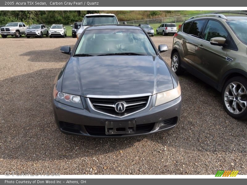 Carbon Gray Pearl / Quartz 2005 Acura TSX Sedan
