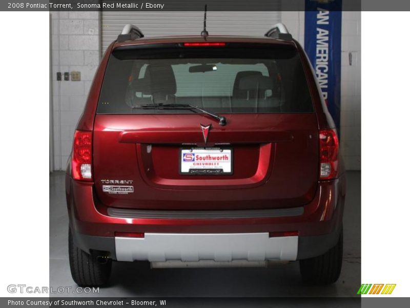 Sonoma Red Metallic / Ebony 2008 Pontiac Torrent