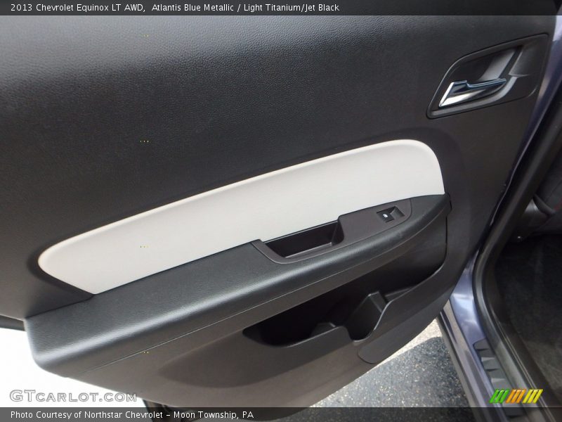 Atlantis Blue Metallic / Light Titanium/Jet Black 2013 Chevrolet Equinox LT AWD