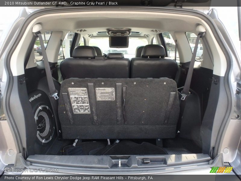 Graphite Gray Pearl / Black 2010 Mitsubishi Outlander GT 4WD