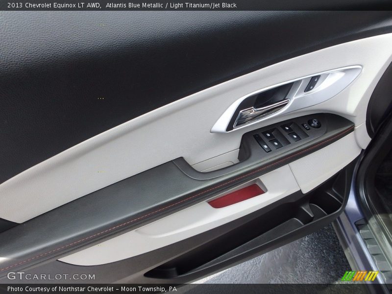 Atlantis Blue Metallic / Light Titanium/Jet Black 2013 Chevrolet Equinox LT AWD