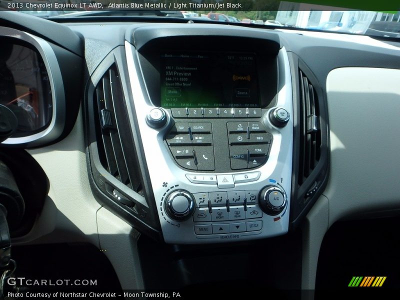 Atlantis Blue Metallic / Light Titanium/Jet Black 2013 Chevrolet Equinox LT AWD