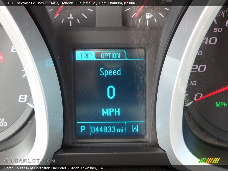 Atlantis Blue Metallic / Light Titanium/Jet Black 2013 Chevrolet Equinox LT AWD