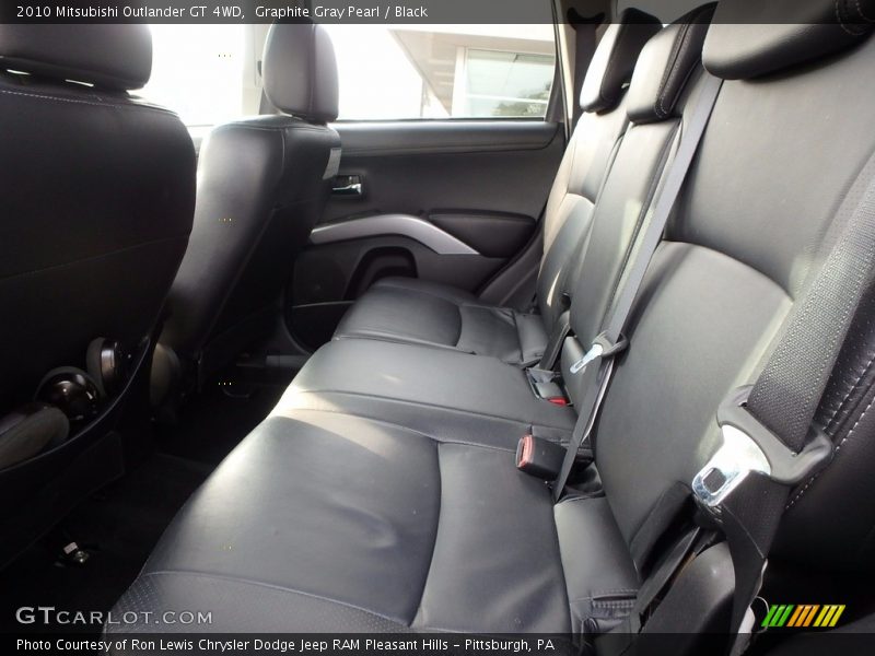Graphite Gray Pearl / Black 2010 Mitsubishi Outlander GT 4WD