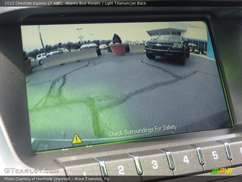 Atlantis Blue Metallic / Light Titanium/Jet Black 2013 Chevrolet Equinox LT AWD
