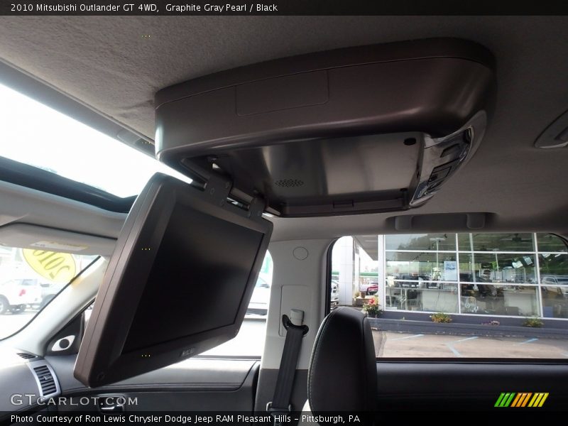 Graphite Gray Pearl / Black 2010 Mitsubishi Outlander GT 4WD