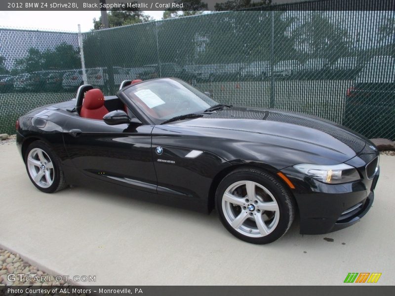 Front 3/4 View of 2012 Z4 sDrive28i