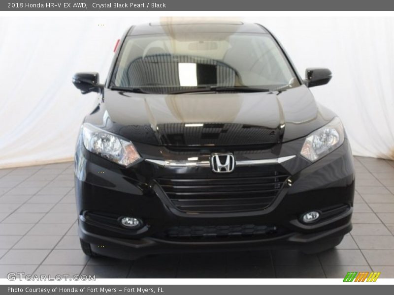 Crystal Black Pearl / Black 2018 Honda HR-V EX AWD