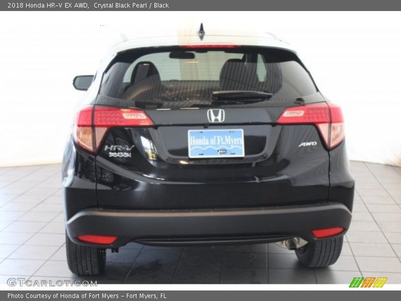 Crystal Black Pearl / Black 2018 Honda HR-V EX AWD