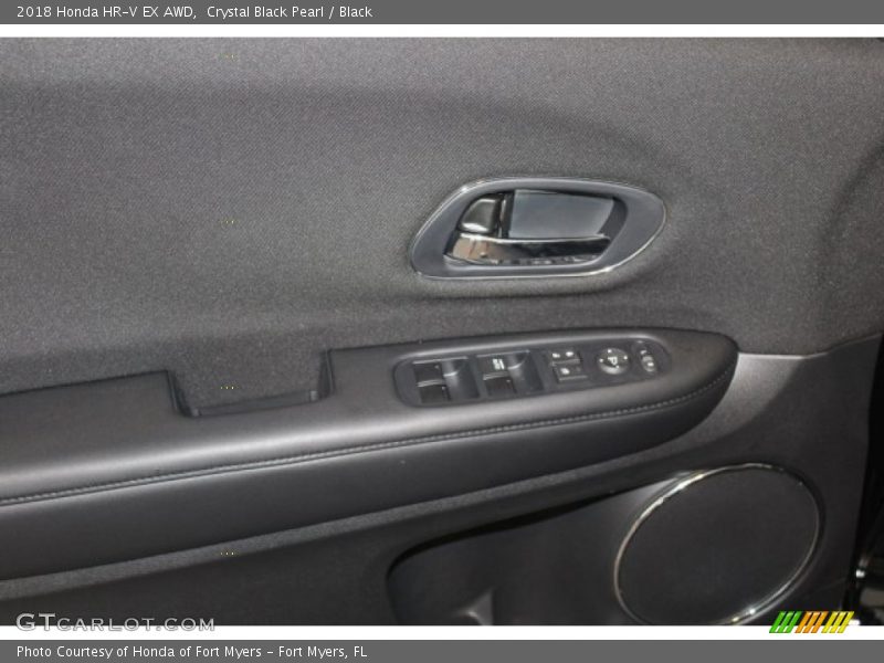 Crystal Black Pearl / Black 2018 Honda HR-V EX AWD
