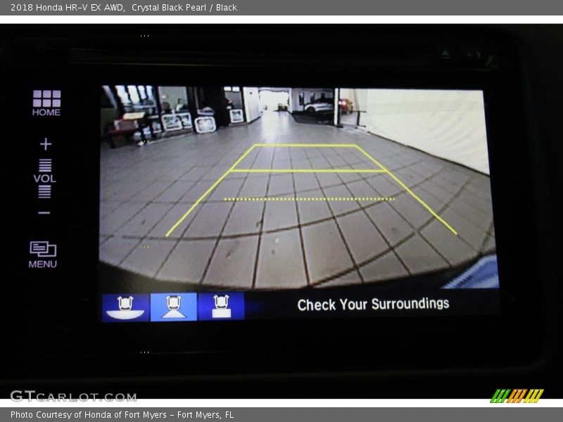 Crystal Black Pearl / Black 2018 Honda HR-V EX AWD
