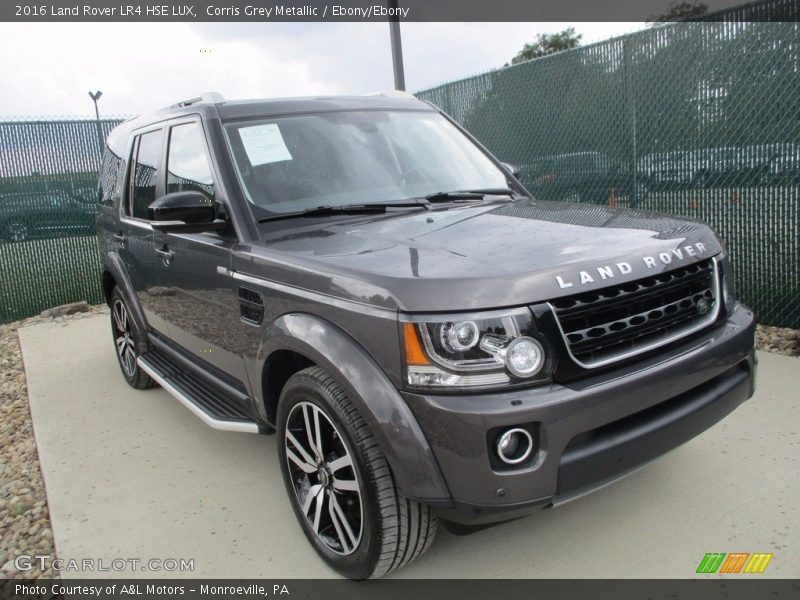 Corris Grey Metallic / Ebony/Ebony 2016 Land Rover LR4 HSE LUX