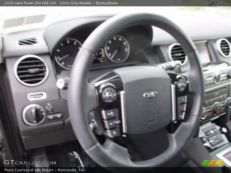 Corris Grey Metallic / Ebony/Ebony 2016 Land Rover LR4 HSE LUX