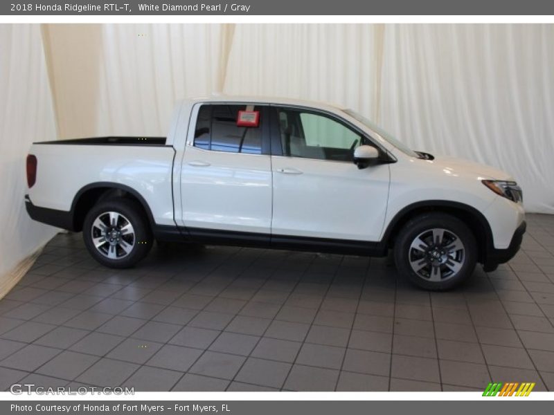  2018 Ridgeline RTL-T White Diamond Pearl