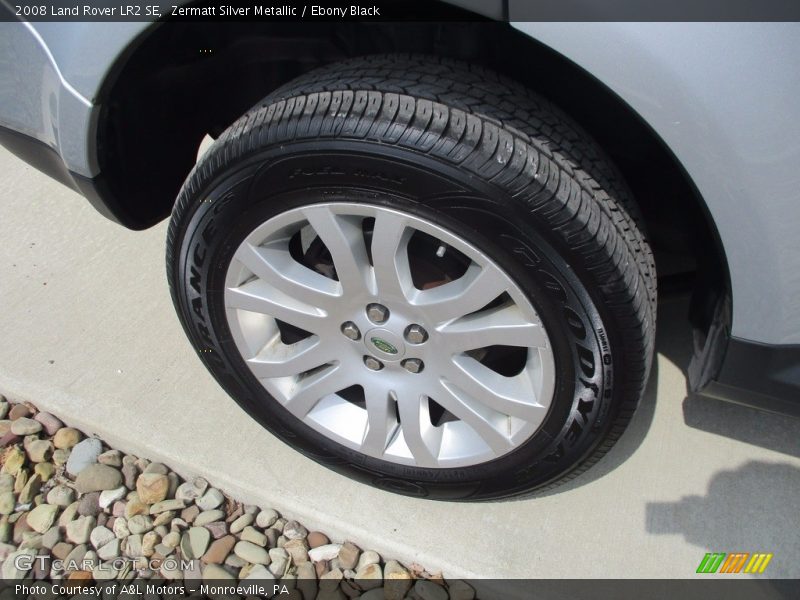 Zermatt Silver Metallic / Ebony Black 2008 Land Rover LR2 SE