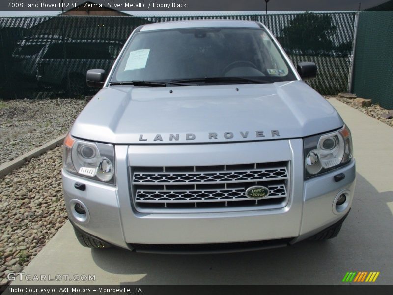 Zermatt Silver Metallic / Ebony Black 2008 Land Rover LR2 SE