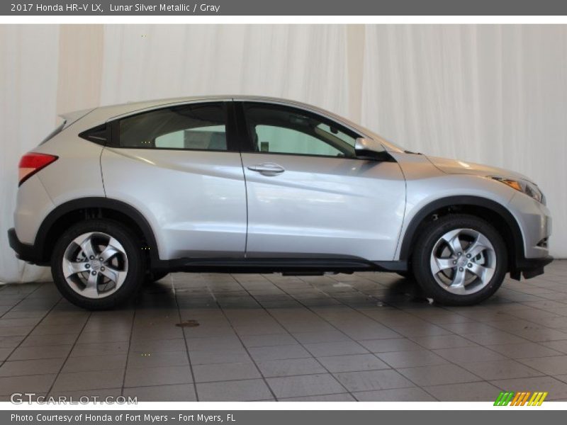 Lunar Silver Metallic / Gray 2017 Honda HR-V LX