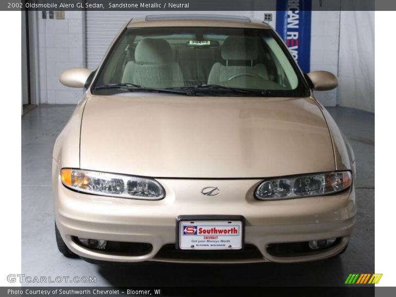 Sandstone Metallic / Neutral 2002 Oldsmobile Alero GL Sedan