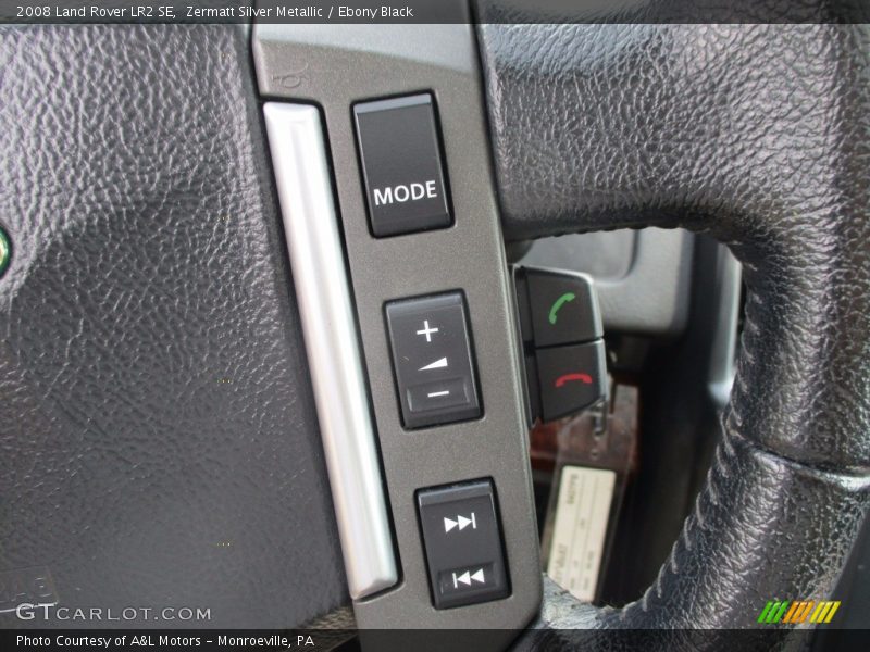 Zermatt Silver Metallic / Ebony Black 2008 Land Rover LR2 SE