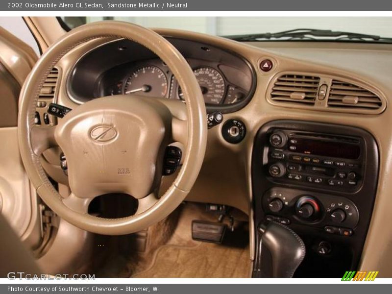 Sandstone Metallic / Neutral 2002 Oldsmobile Alero GL Sedan