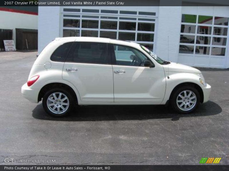 Cool Vanilla White / Pastel Slate Gray 2007 Chrysler PT Cruiser Limited