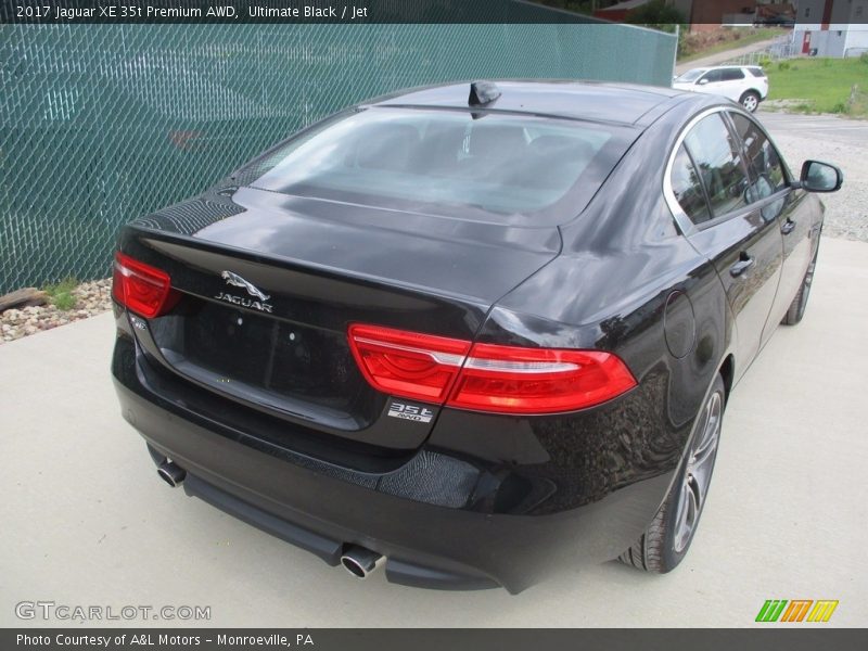 Ultimate Black / Jet 2017 Jaguar XE 35t Premium AWD