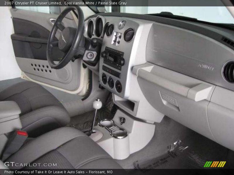Cool Vanilla White / Pastel Slate Gray 2007 Chrysler PT Cruiser Limited