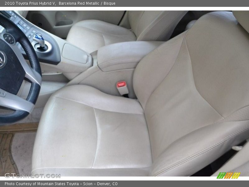 Barcelona Red Metallic / Bisque 2010 Toyota Prius Hybrid V