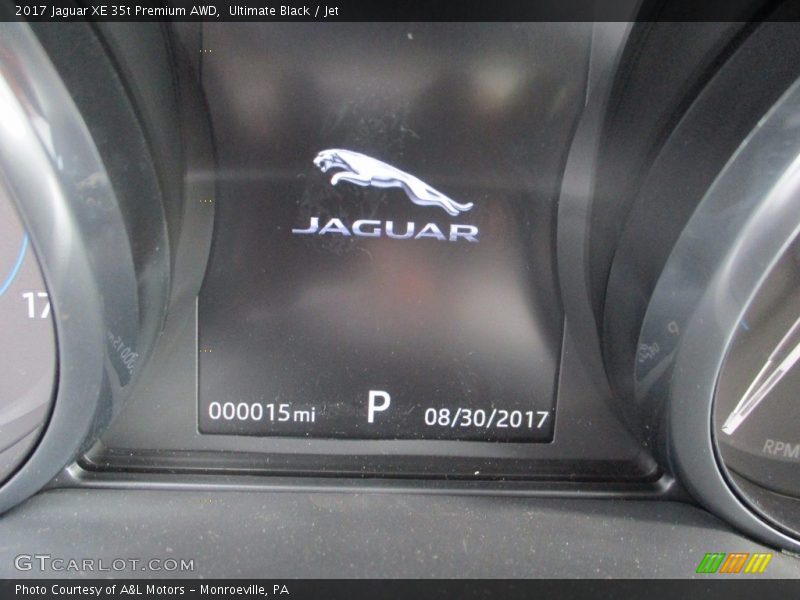 Ultimate Black / Jet 2017 Jaguar XE 35t Premium AWD