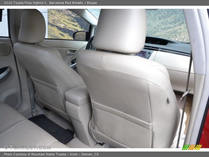 Barcelona Red Metallic / Bisque 2010 Toyota Prius Hybrid V