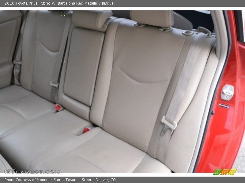 Barcelona Red Metallic / Bisque 2010 Toyota Prius Hybrid V