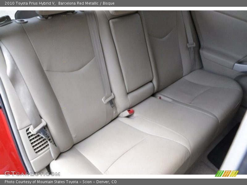 Barcelona Red Metallic / Bisque 2010 Toyota Prius Hybrid V
