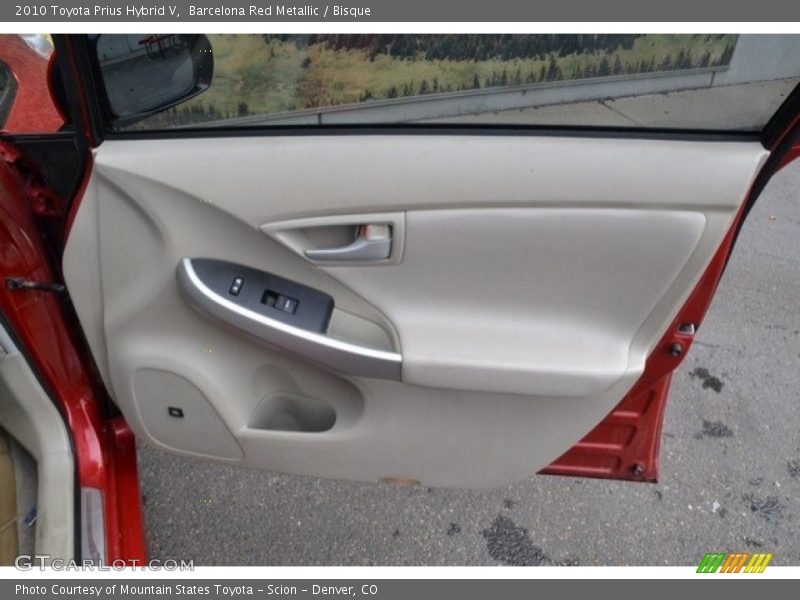 Barcelona Red Metallic / Bisque 2010 Toyota Prius Hybrid V