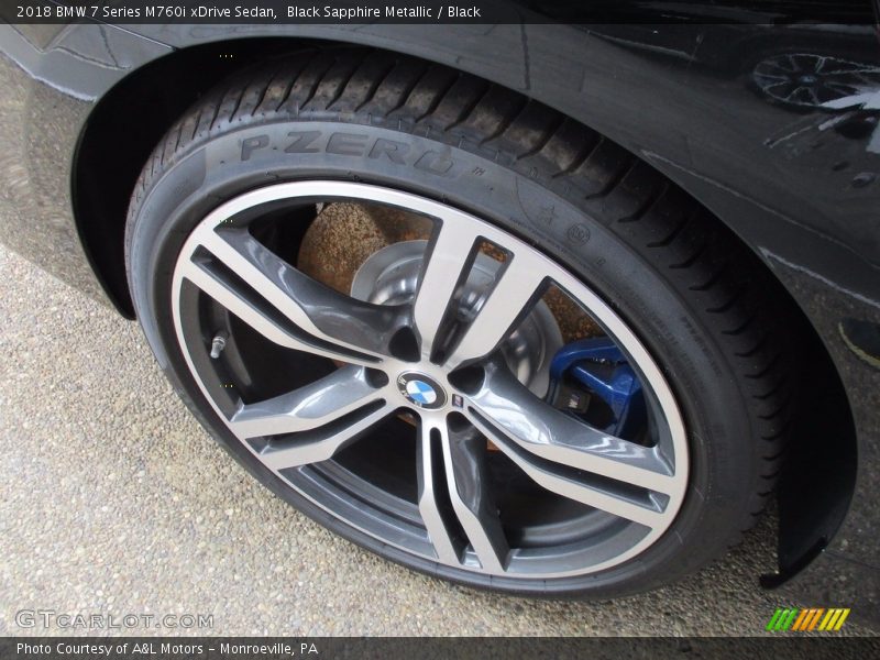 Black Sapphire Metallic / Black 2018 BMW 7 Series M760i xDrive Sedan