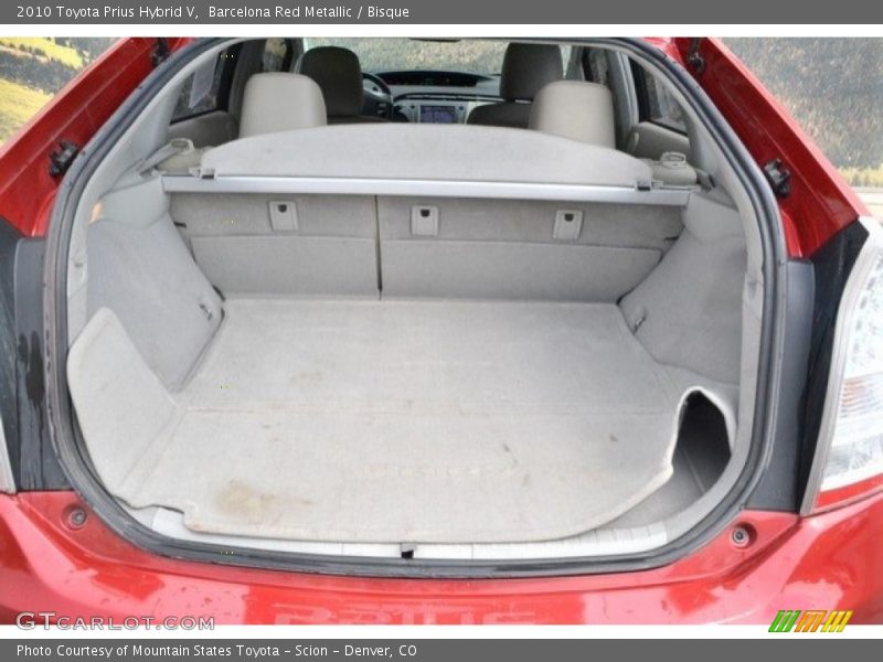 Barcelona Red Metallic / Bisque 2010 Toyota Prius Hybrid V