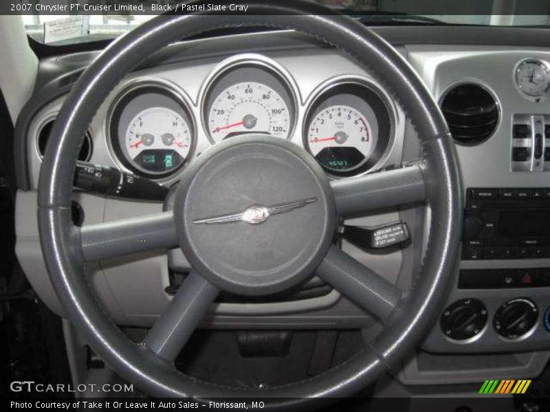 Black / Pastel Slate Gray 2007 Chrysler PT Cruiser Limited
