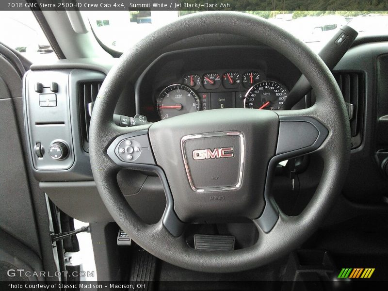  2018 Sierra 2500HD Crew Cab 4x4 Steering Wheel