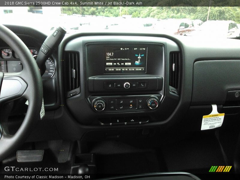 Summit White / Jet Black/­Dark Ash 2018 GMC Sierra 2500HD Crew Cab 4x4