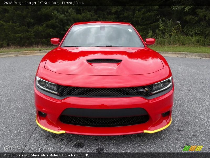 Torred / Black 2018 Dodge Charger R/T Scat Pack