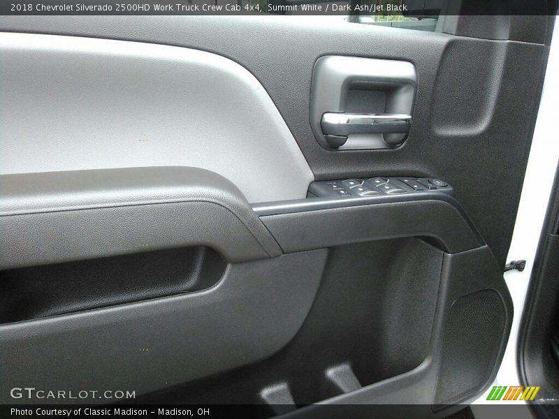 Summit White / Dark Ash/Jet Black 2018 Chevrolet Silverado 2500HD Work Truck Crew Cab 4x4