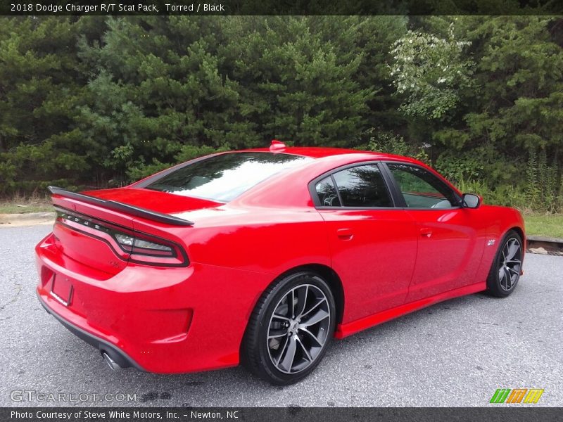 Torred / Black 2018 Dodge Charger R/T Scat Pack