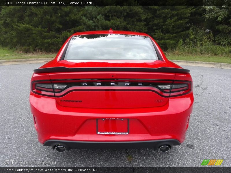 Torred / Black 2018 Dodge Charger R/T Scat Pack