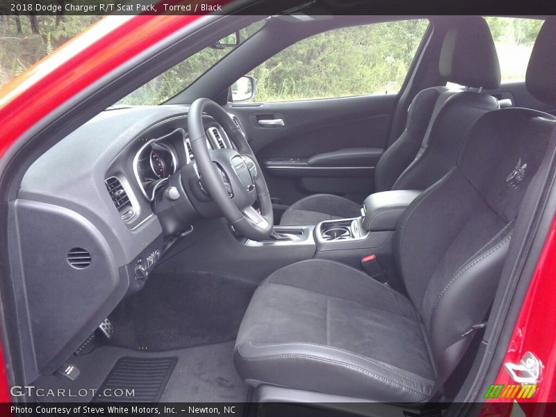 Torred / Black 2018 Dodge Charger R/T Scat Pack