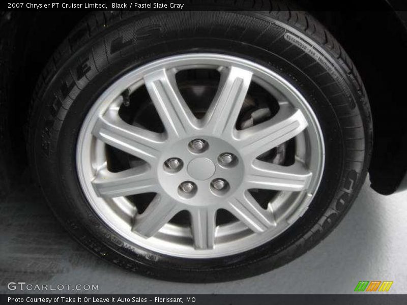 Black / Pastel Slate Gray 2007 Chrysler PT Cruiser Limited