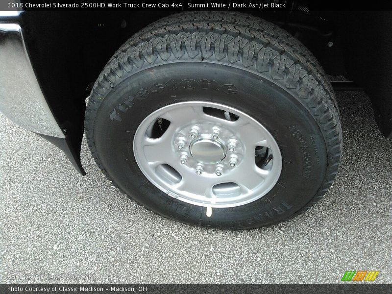 Summit White / Dark Ash/Jet Black 2018 Chevrolet Silverado 2500HD Work Truck Crew Cab 4x4