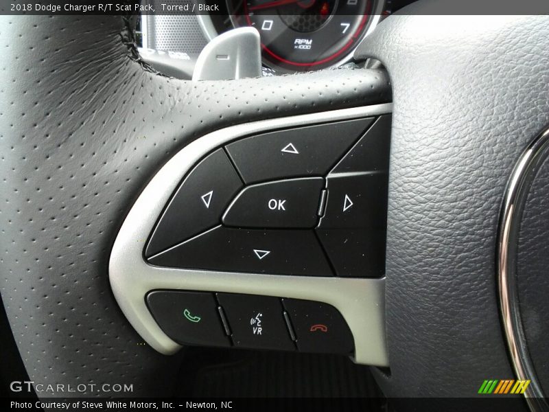 Torred / Black 2018 Dodge Charger R/T Scat Pack