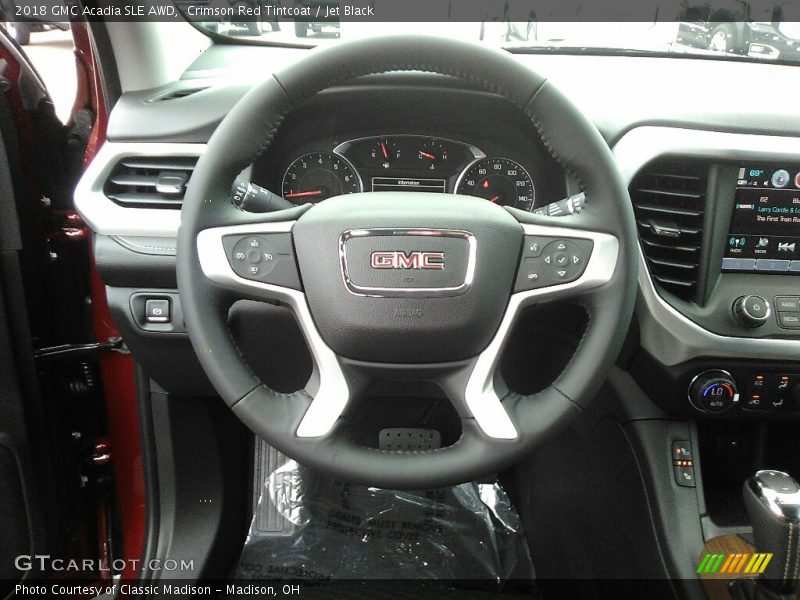 Crimson Red Tintcoat / Jet Black 2018 GMC Acadia SLE AWD